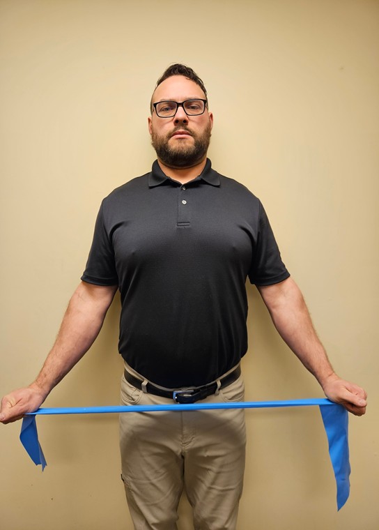 Shoulder Flys at 20° 2 Visual of the exercise described