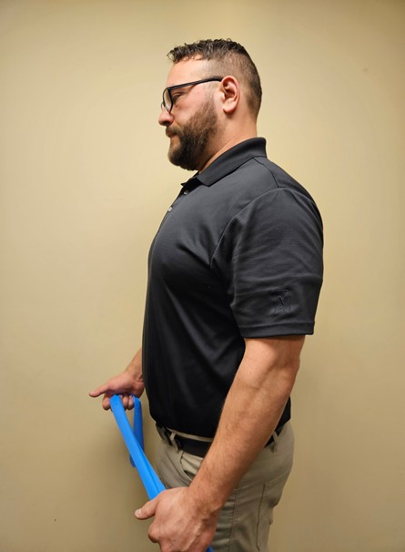 Shoulder Extension 1 Visual of the exercise described